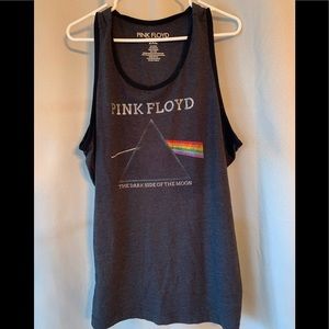 Dark Side of the Moon Pink Floyd Vintage Tank Top